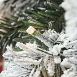 Home Accents Holiday 7.5 ft Alta Flocked Christmas Tree -HOME ACCENTS HOLIDAY Shop pre lit christmas trees 22gu75002 1d 1000