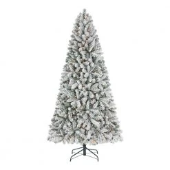 Home Accents Holiday 7.5 ft Alta Flocked Christmas Tree